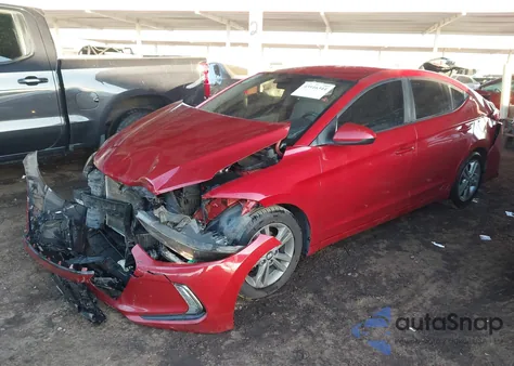 2017 Hyundai Elantra Se z USA, uszkodzony, nr VIN 5NPD84LF9HH022854